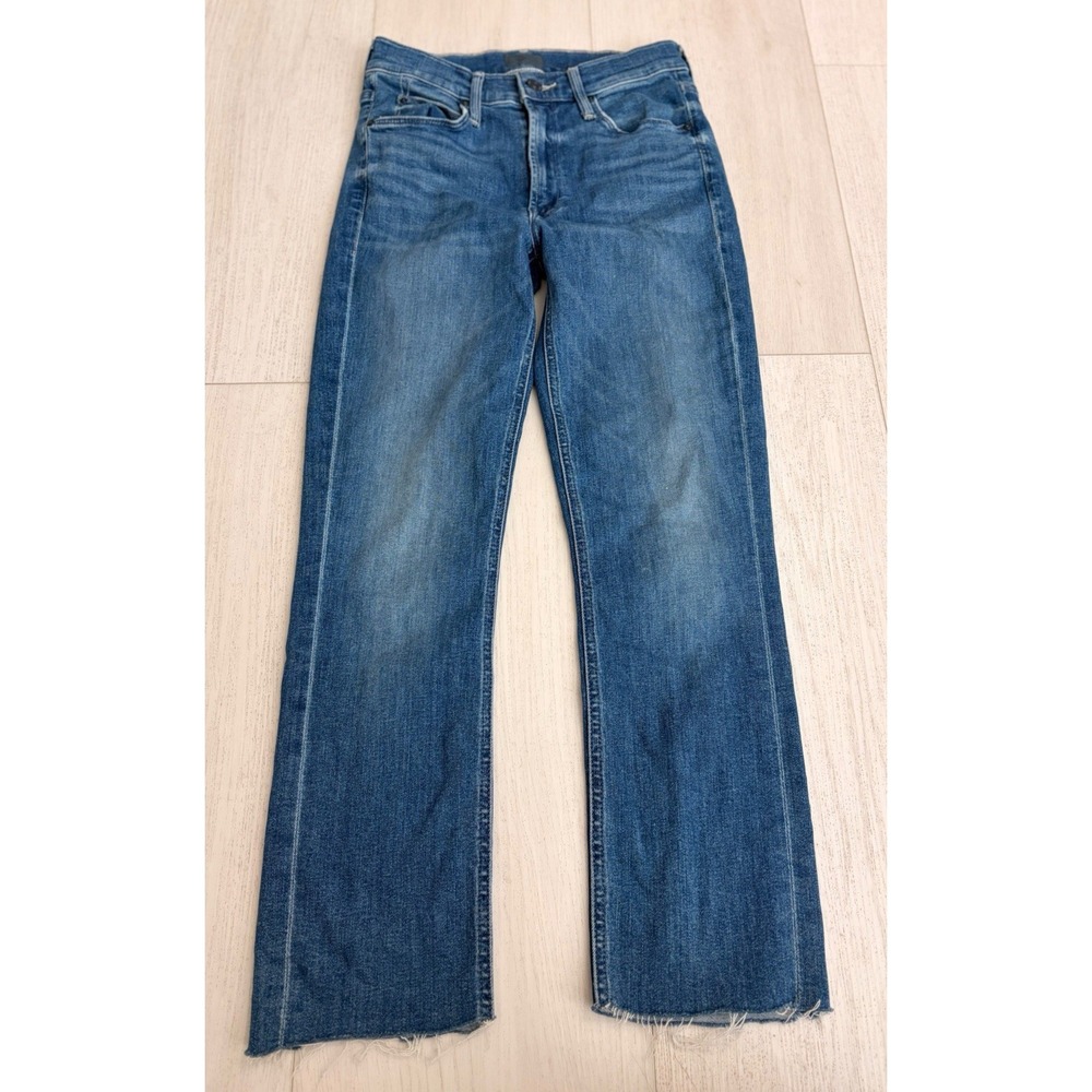 Mother The Mid Rise Dazzler Ankle Jeans in Wish On A Star Color Sz 25